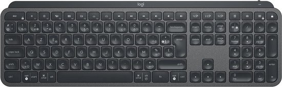 Logitech MX Keys pour Mac - Clavier AZERTY Bluetooth / récepteur