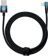Baseus Gaming Usb To Lightning Cable 2m 20W cable - (zwart+blauw) CAVP000121