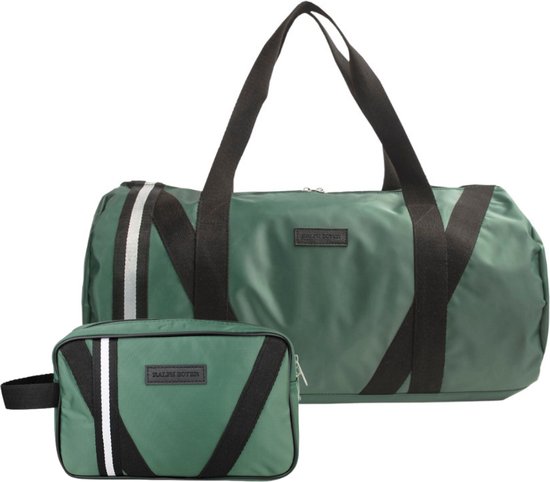 HTgroce Gym Meisjes Sporttas - Reistas Met Groen Hart Design, 55x27x22 Cm