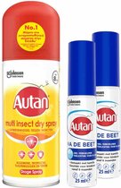 Autan Insectenspray Multi Dry en 2x Na De Beet Gel Pakket