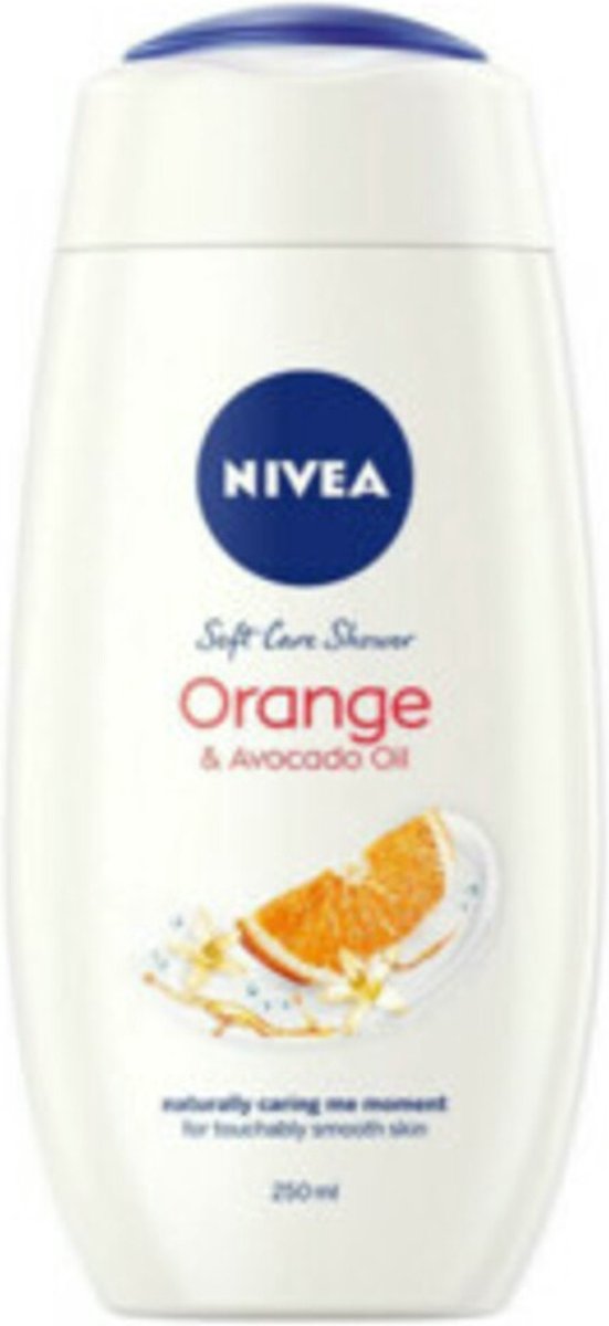 NIVEA Douchecrème Orange en Avocado - 3 x 250 ml - Voordeelverpakking