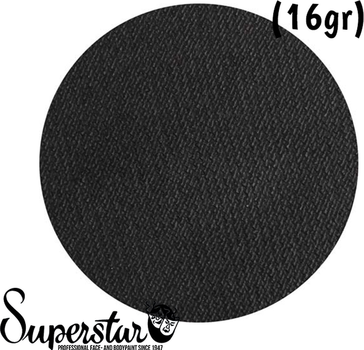 Superstar Waterschmink Black 16 Gram Zwart — afbeelding 7