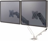 Bras porte-écrans double Eppa™ - Blanc