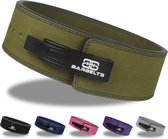 Barbelts Lever belt green - ceinture powerlift - taille M