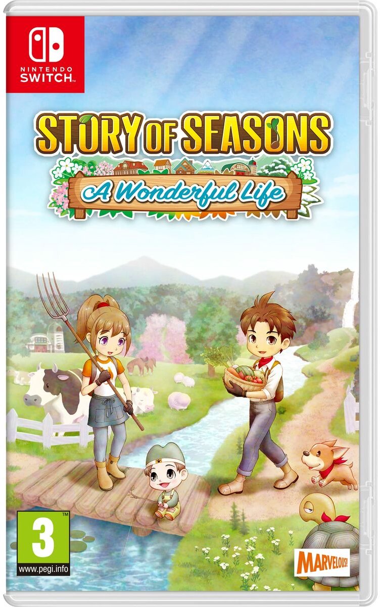 Video game for Switch Just For Games Story of Seasons: A Wonderful Life