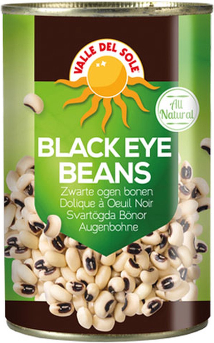 Valle Del Sole Black Eye Beans (400g)