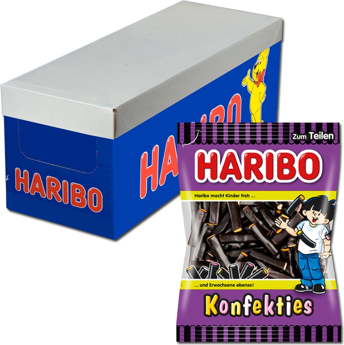 Haribo Konfekties 20 X 160 Gr Traktatie Uitdeel Zakjes Snoep Haribo konfekties 20 x 160 gr traktatie uitdeel zakjes snoep