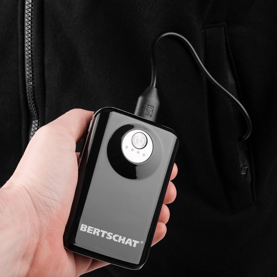 Veste Chauffante Hommes- PRO | USB - Noir | L | Gilet Chauffant