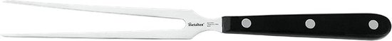 Metaltex Professional Fourchette 28,5 cm Acier inoxydable/ Zwart