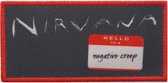 Nirvana - Negative Creep Patch - Zwart