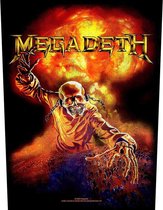 Megadeth - Nuclear Rugpatch - Zwart