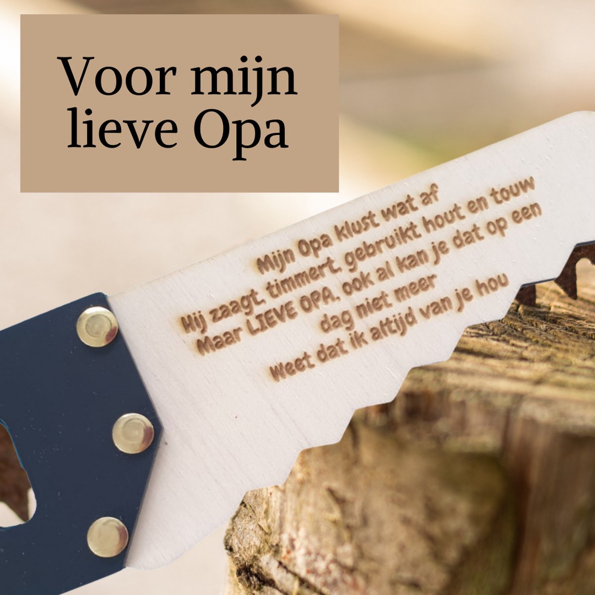 JOYSKY Oma en opa cadeau, 2 stuks, houten letters, knutselset voor kinderen en kleinkinderen, verjaardag en Kerstmis