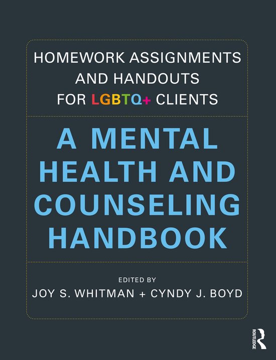 Homework Assignments and Handouts for LGBTQ+ Clients - cover