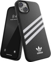 adidas Moulded Case PU hoesje voor iPhone 14 Plus - Zwart