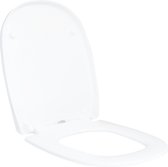SENSEA - Abattant WC carré - blanc brillant - avec protection antichute - Remix