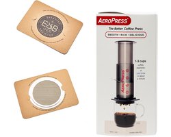 Aeropress Coffee Maker + IMS E&B LAB Koffie Filter RVS 35 micron