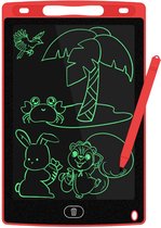 Magisch LCD tekenbord rood - LCD Schrijftablet kinderen- 8,5 Inch - Grafische tablet - Grafisch tekenen – Digitaal tekenen- Digitaal tekentablet – Schijftablet voor kinderen – Tekenbord - interactief speelgoed - Writingtablet