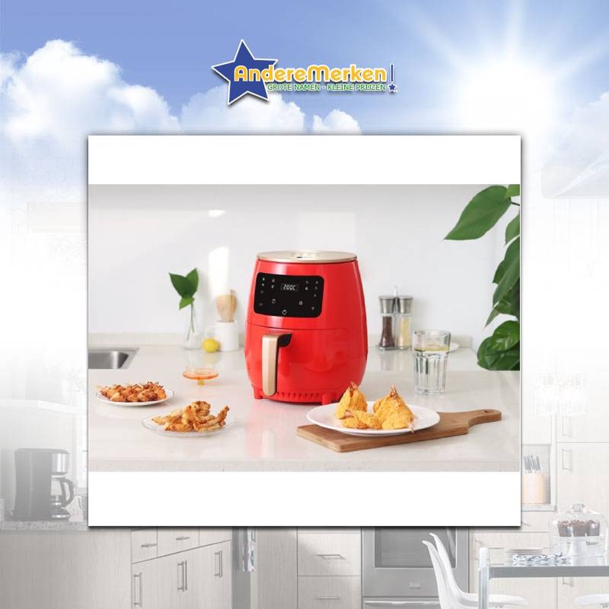 Stella Pro+ - Friteuse à air chaud Airfryer - Airfryer 2 litres - 2 litres  Airfryer 
