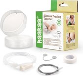 Bol.com Haakaa Borstvoeding hulpset inclusief reinigingsborstel - Silicone Feeding Tube Set aanbieding