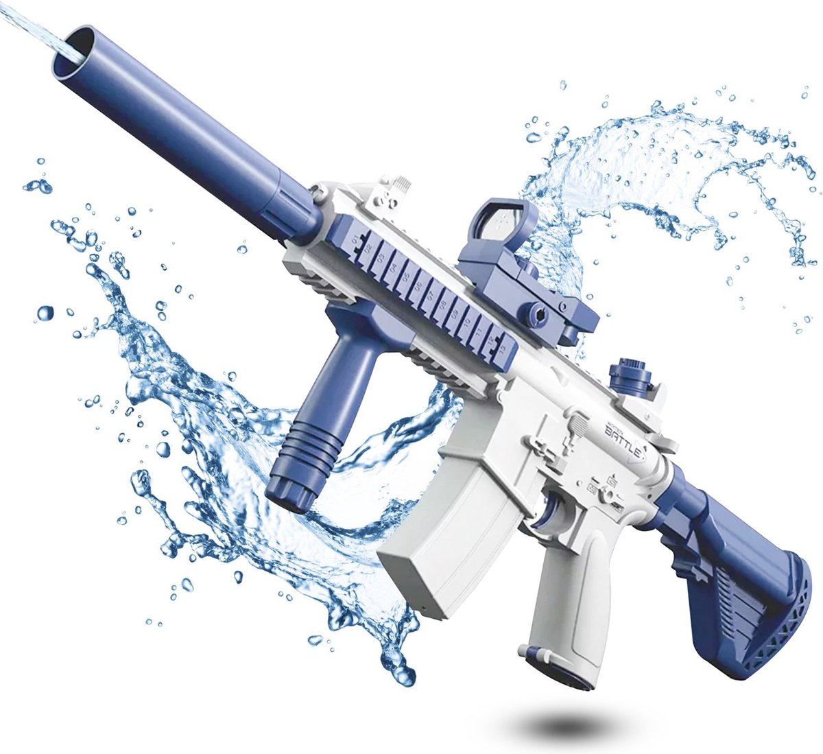 Pistolet à Eau électrique Automatique Pour Enfants - Portée 8-10 M, Grande Capacité, Jeu Extérieur Plage Piscine
