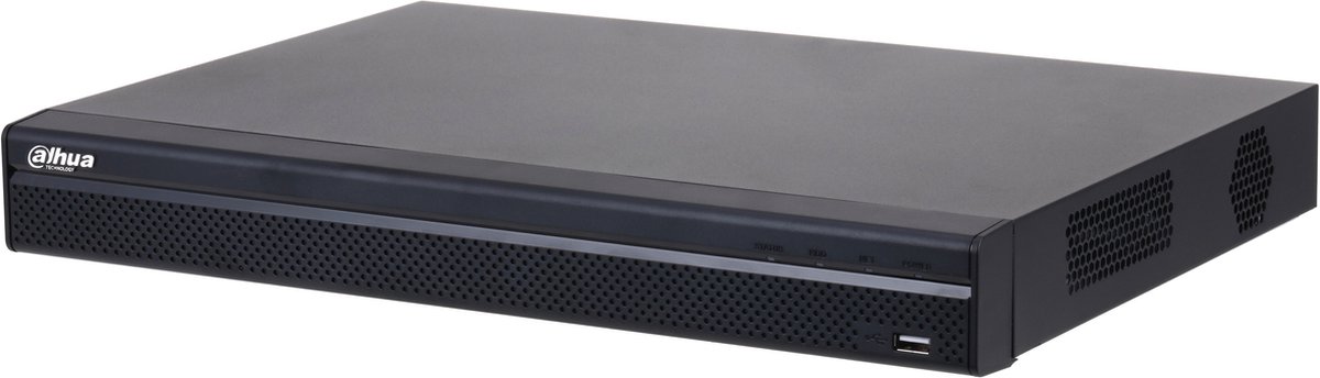 NVR4204-4KS2/L - videorecorder met 4 kanalen voor max. 8MP zonder PoE