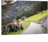 Dibond - tractor-5492164 - 100x75 cm Foto op Aluminium (Met Ophangsysteem)