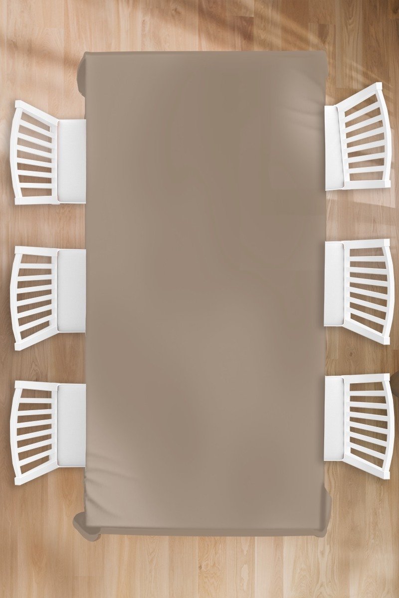 Tafelkleed - Tafellaken - 130x260 cm - Bakery brown - Interieur - Aardetinten - Binnen en Buiten