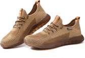 Werkschoenen - 43 - S1P - Dames / Heren - Veiligheidsschoenen - QX FASHION SPORT - Schoenen voor werk - Sneakers voor werk - Beschermende schoenen - Anti -impact - Ondoordringbare zool - Anti slip - Stalen neus - Beschermende zool
