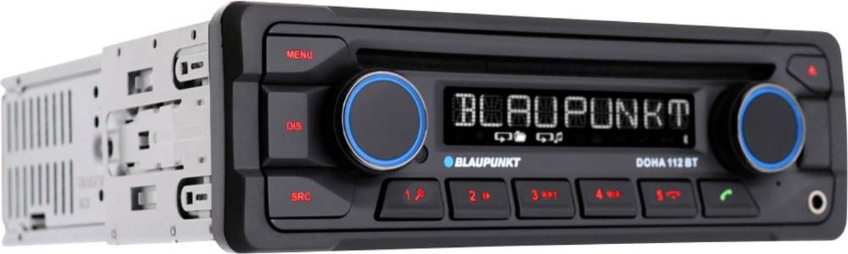 Blaupunkt Doha 112 BT Autoradio Anschluss für Lenkradfernbedienung,  Bluetooth®-Freisprecheinrichtung