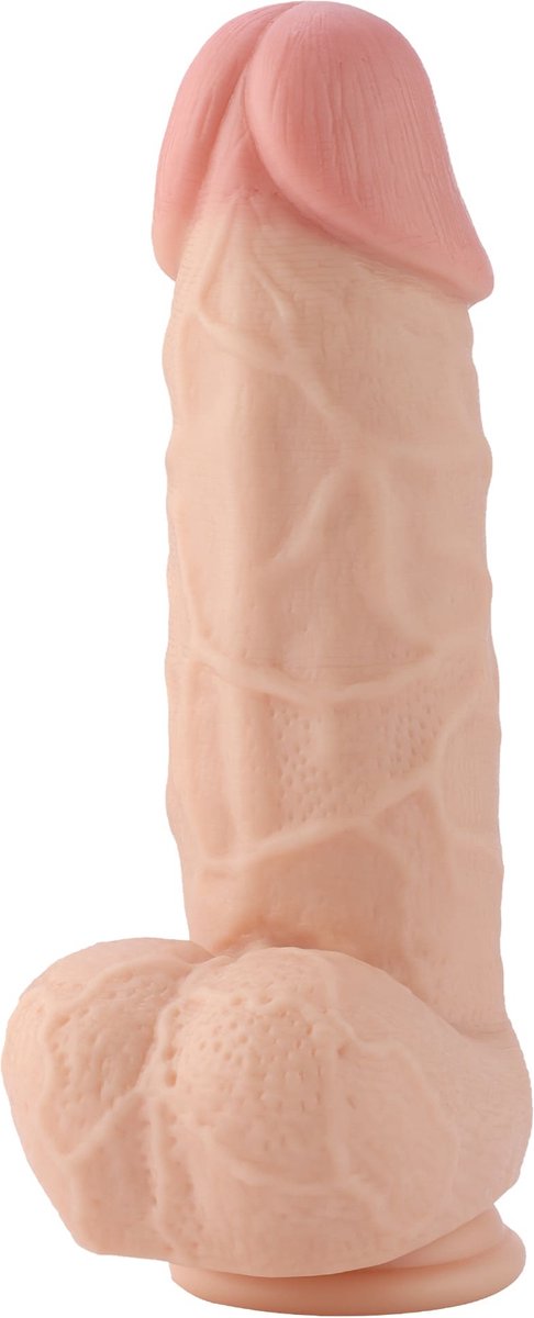 Goedkoopste Dildo EZfunLok voor Auxfun Plus Seksmachine 22 cm Extra Dik