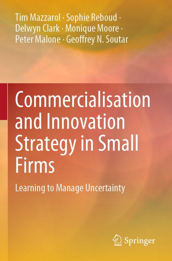 Commercialisation and Innovation Strategy in Small Firms - cover