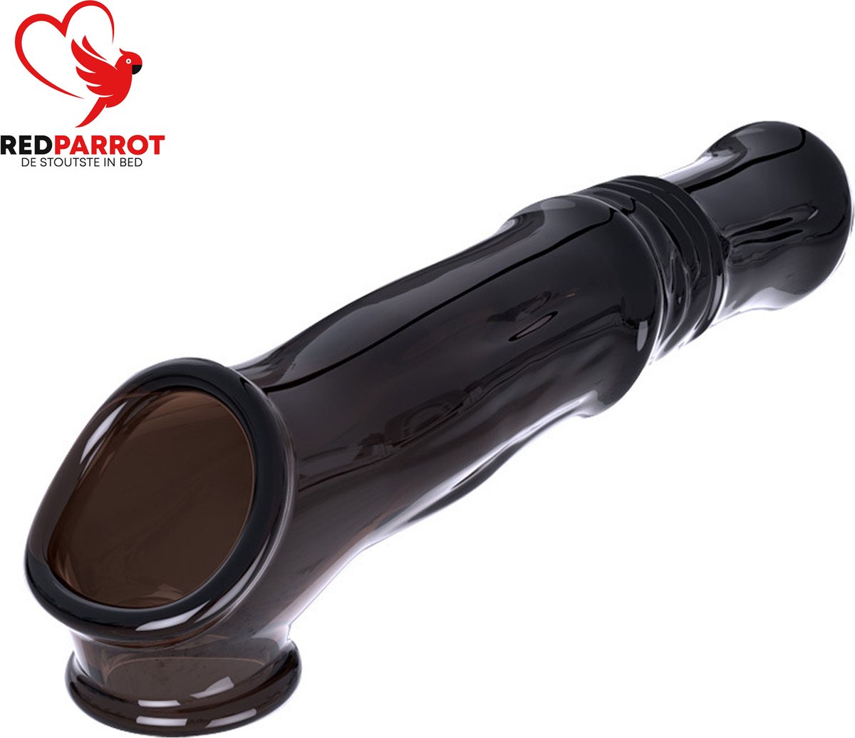 Verdikkende En Verlengende Penis Mouw 2 In 1 Cock Sleeve Paarden verdikkende-en-verlengende-penis-mouw-2-in-1-cock-sleeve-paarden