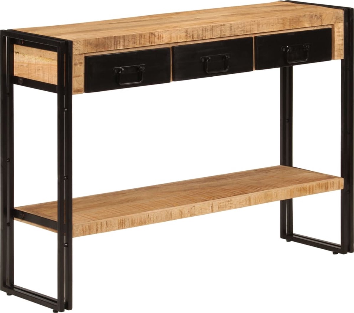 VidaXL Sidetable 110x30x76 cm massief mangohout