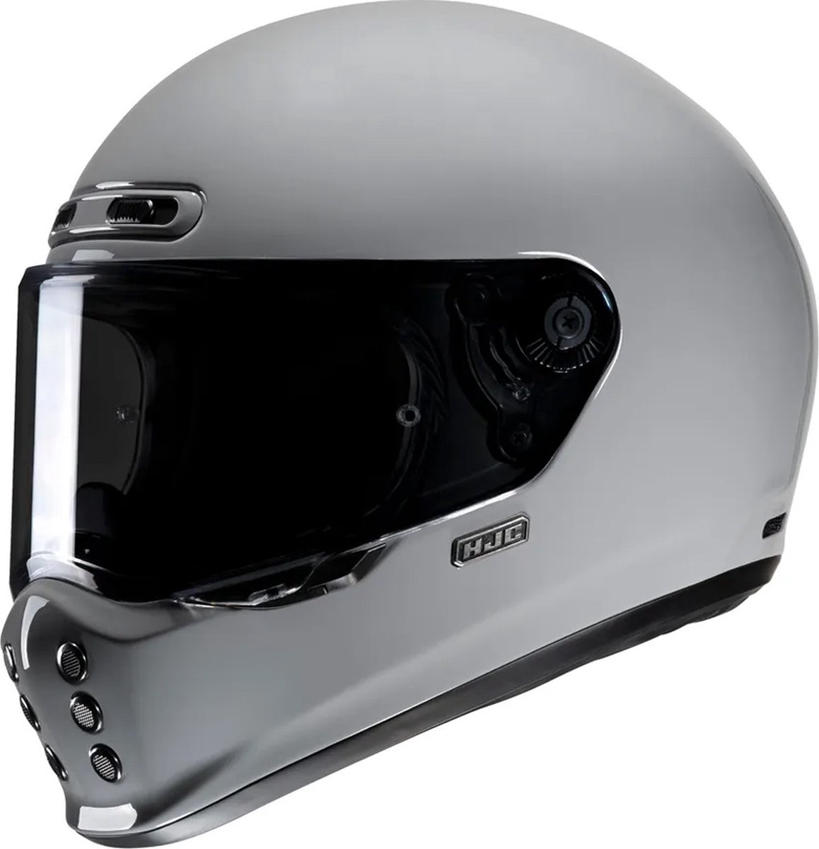 Hjc V10 Grey N. Grey Full Face Helmets M - Maat M - Helm