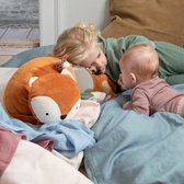 Sebra Activity Pillow Tummy Time Sparky le Fox - Jouets pour bébé - Cadeau de maternité