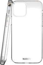 Coque Apple iPhone 13 Pro - Nudient - Série Thin Glossy - Coque arrière en plastique rigide - Transparente - Coque adaptée pour Apple iPhone 13 Pro