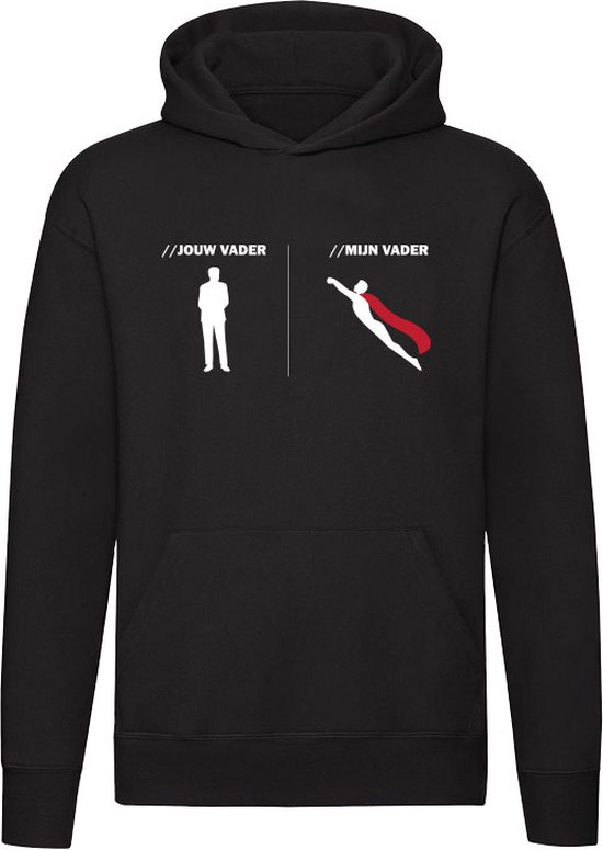 Votre papa mon papa Sweat à capuche - Papa - Fête des pères - Super-héros - Héros - Pull - Pull - Sweat à capuche
