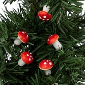 Feeric lights and christmas - Decoratie paddenstoel stekers- 60x - 7cm