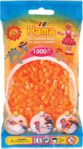 Strijkparels Hama - 1000 Stuks - Oranje Neon