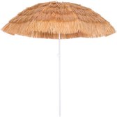 Parasol de plage Raphia 180 cm - Marron