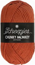 Scheepjes Chunky Monkey 100g - 1723 Flame - Oranje