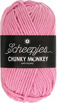 Scheepjes Chunky Monkey 100g - 1241 Rose - Roze