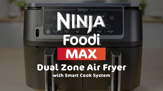 Friteuse à air Ninja Foodi Max 6 en 1 avec double compartiment 9,5 L