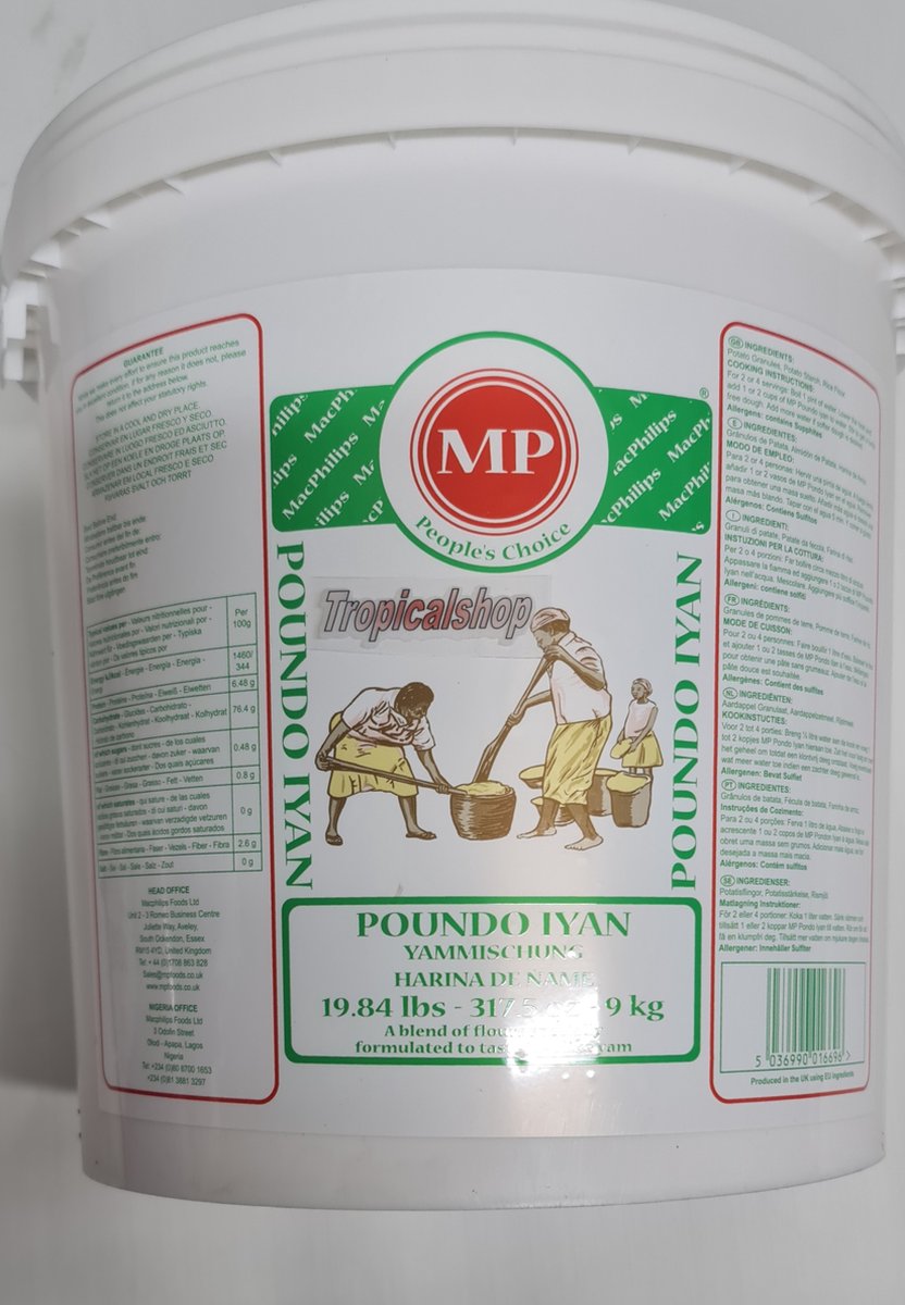MP poundo iyan 9KG