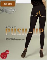 Platino pitillo push up legging 400 den maat 40/42 zwart