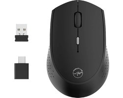 Mobility LAB ML311449 Souris Bluetooth Optique Zwart 3 Touches 1600 dpi Touches silencieuses, Molette de défilement intégrée, Rechargeable