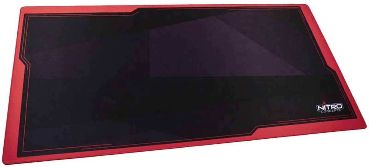 Nitro Concepts DM16 Gaming muismat Zwart, Rood