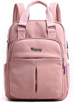 Laptoprugzakken Meisjes College Schoolrugzak met USB-oplaadpoort Handtassen voor dames Casual daypacks Tieners Knapzak voor buiten Reizen Winkelen Werk Camping rugzak Boekentas Duurzaam nylon