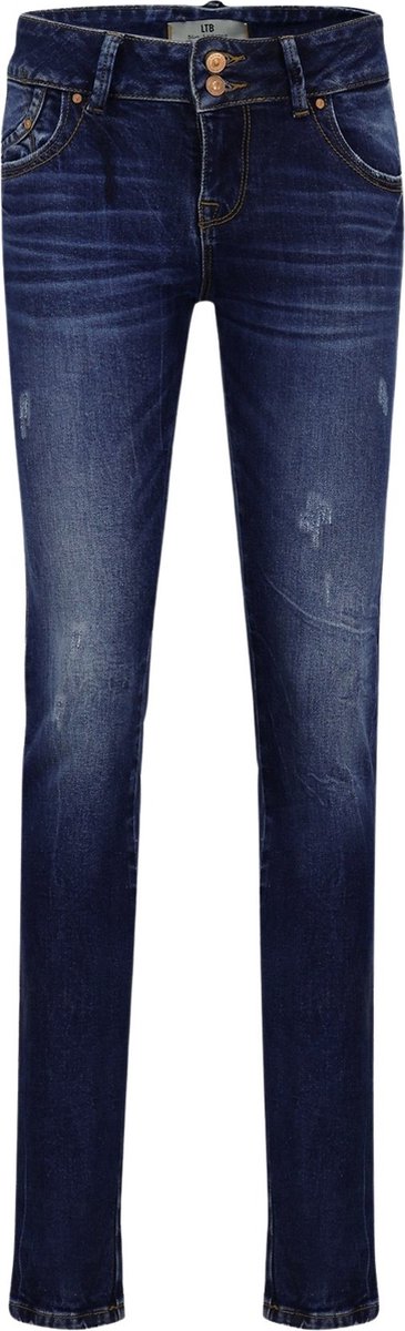 Jeans Femme LTB Molly - Coupe Ultra Fine à Taille Basse Et Double Bouton