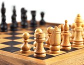 Jeu d'échecs et de Backgammon en bois Logique Giochi en 1, LG610, 32x16x9cm